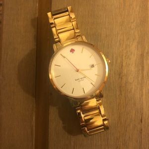Gold Kate Spade watch